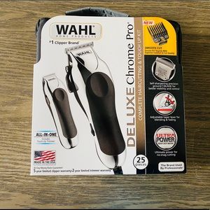 WAHL Deluxe Chrome Pro Complete Beard Haircutting
